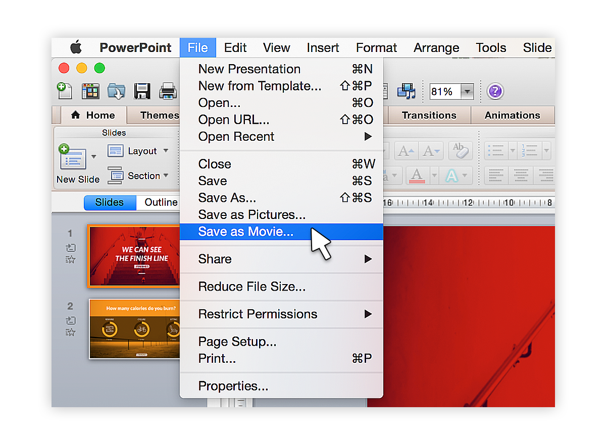 Microsoft Powerpoint For Mac 2016 Convert To Video
